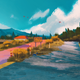 Image for article titled Beautiful Paintings Of Pokemon's Kanto Region